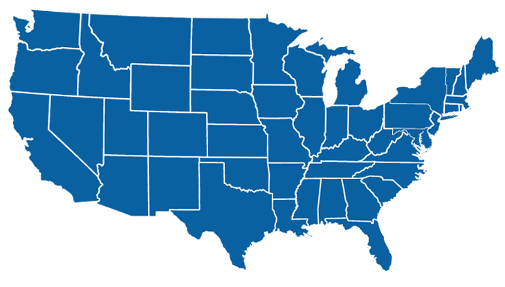 United States of America Map